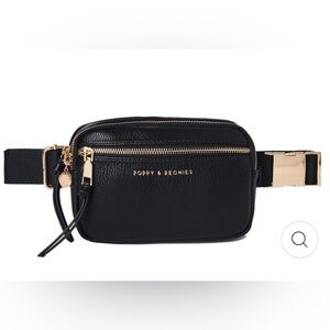 On the Run Belt Bag - Poppy and Peonies